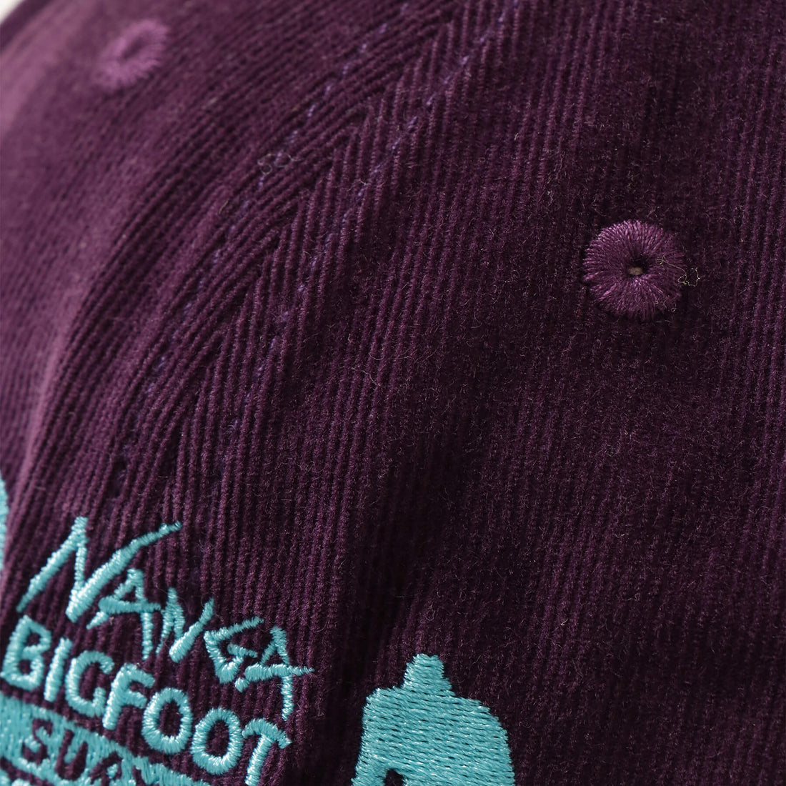 NANGA×TACOMA FUJI RECORDS BIGFOOT SURVEY PROJECT LOGO CORDUROY CAP(UNISEX)