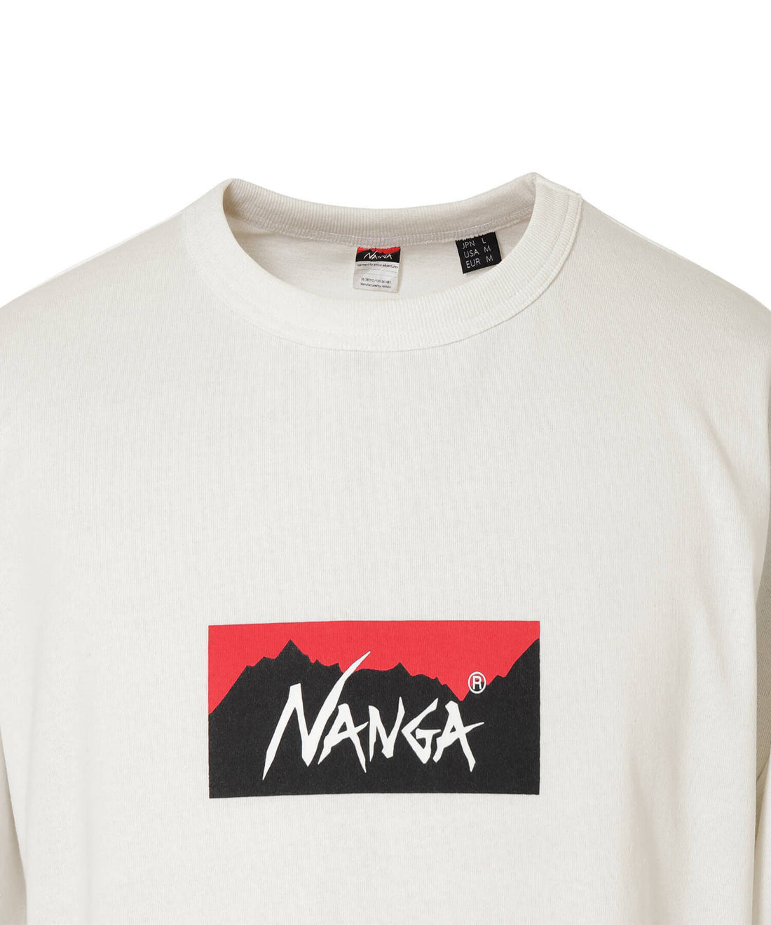 エコハイブリッド ボックスロゴ ロングスリーブTシャツ
