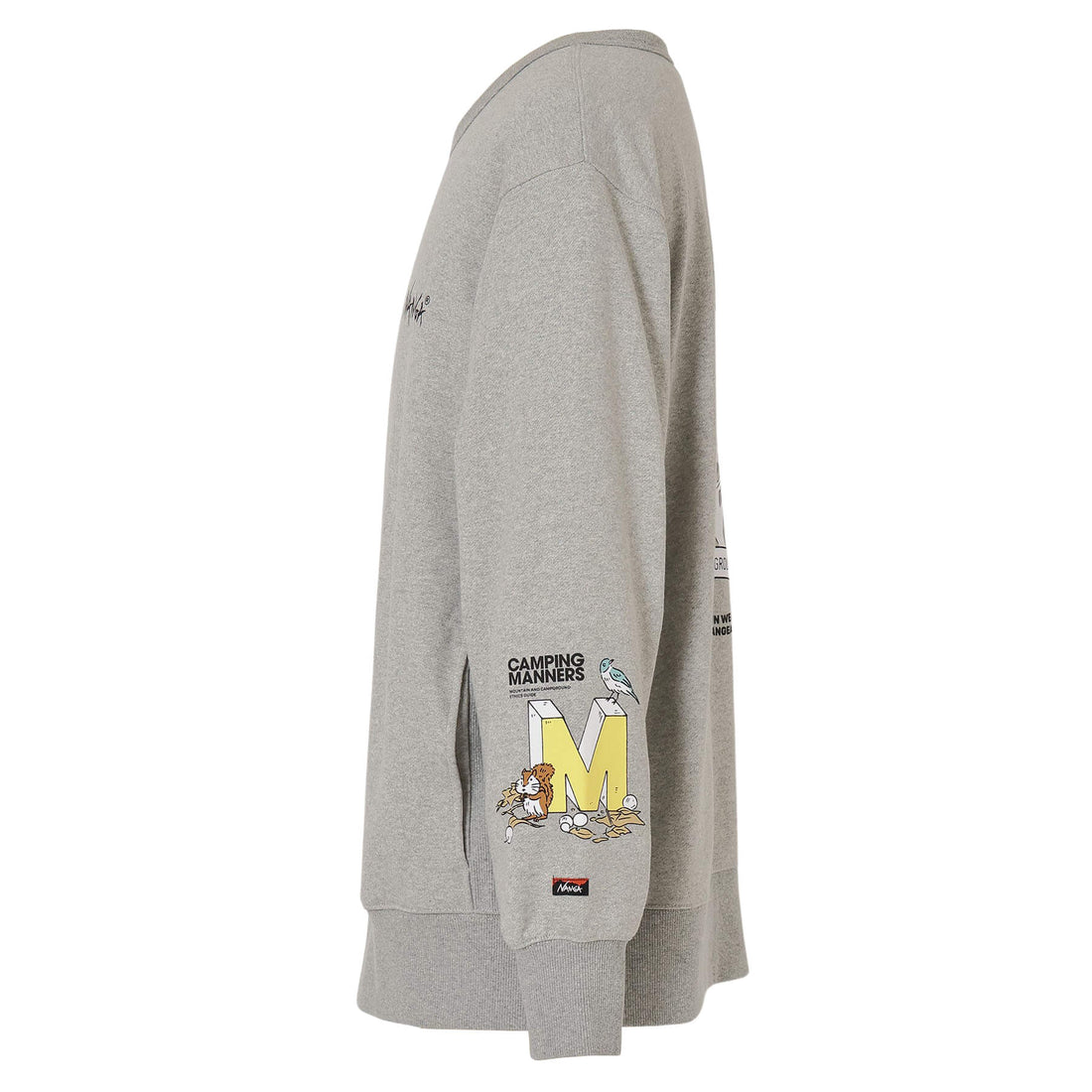 ECO HYBRID CAMPING MANNERS MT.WEATHER SWEATSHIRT(UNISEX)