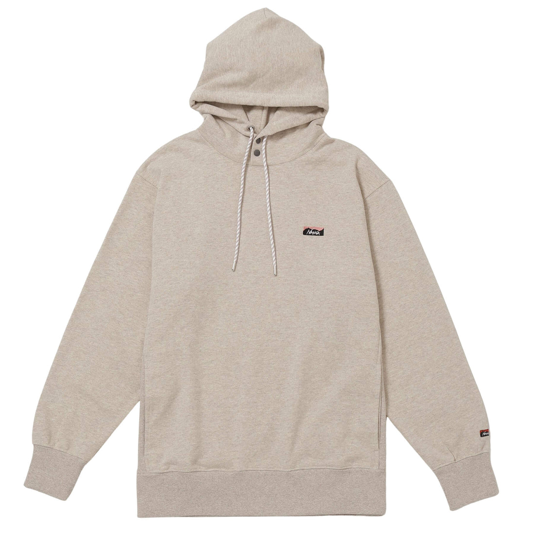 ECO HYBRID MINI BOX LOGO EMBROIDERY SWEAT HOODIE(UNISEX)