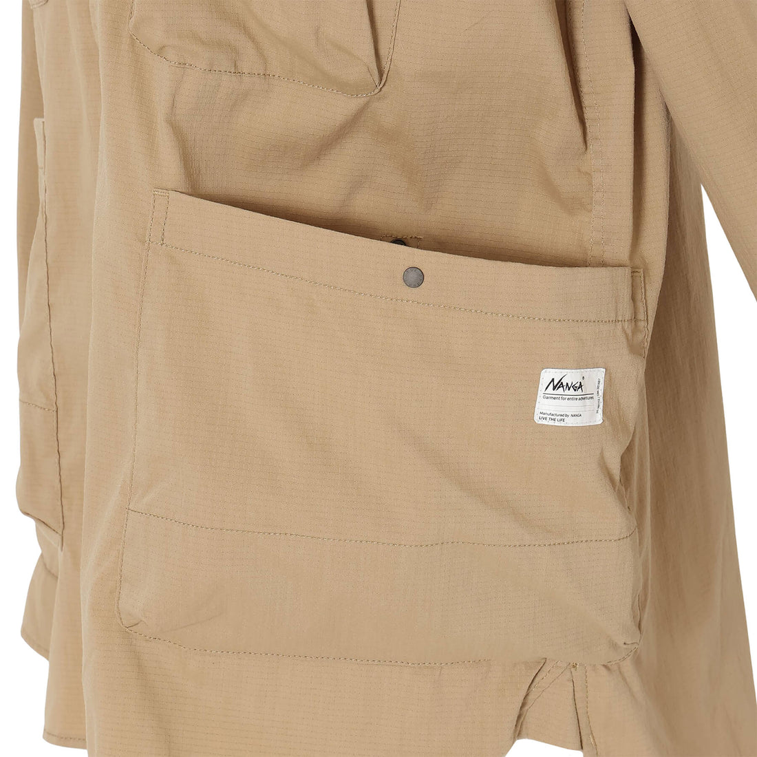 HINOC RIPSTOP CAMP SHIRT(MEN)