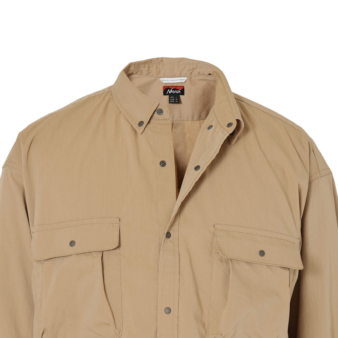 HINOC RIPSTOP CAMP SHIRT(MEN)