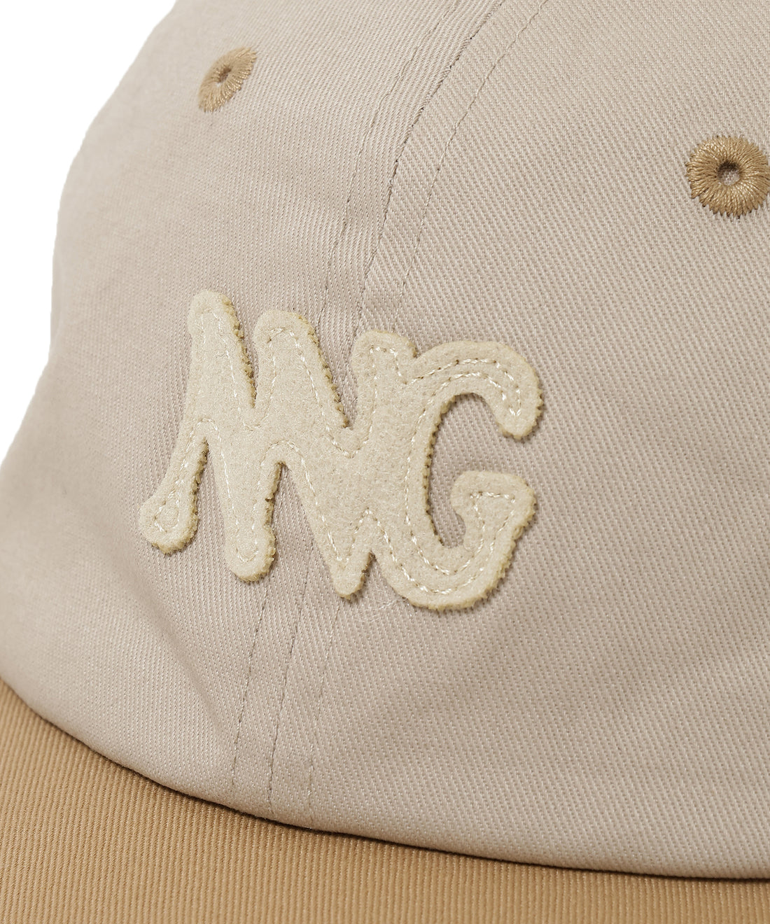 コットンツイル バイカラー キャップ