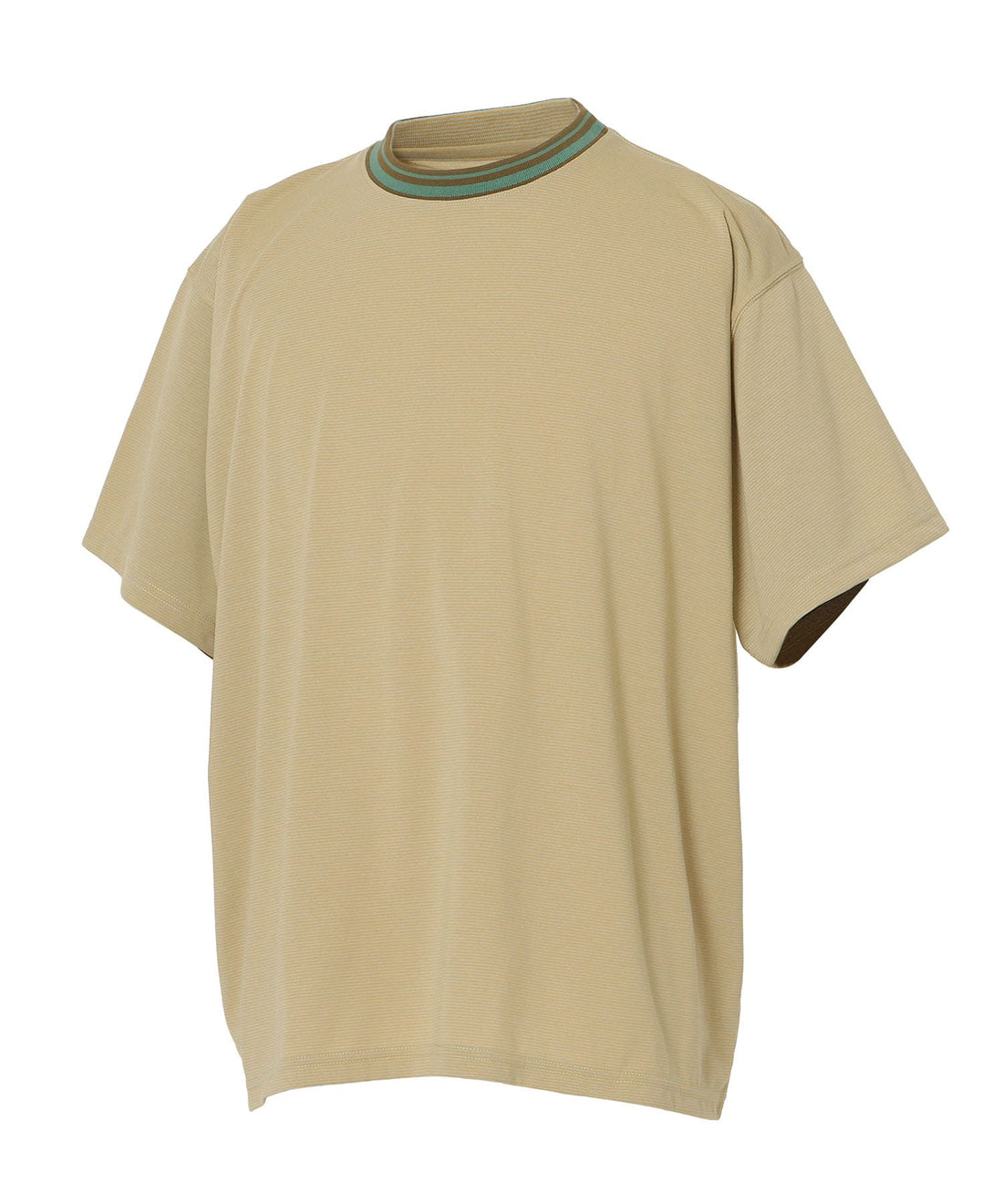 リンガーカラー ボーダーTシャツ