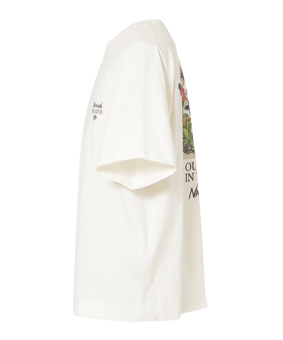 エコハイブリッド ビンテージフラワー Tシャツ