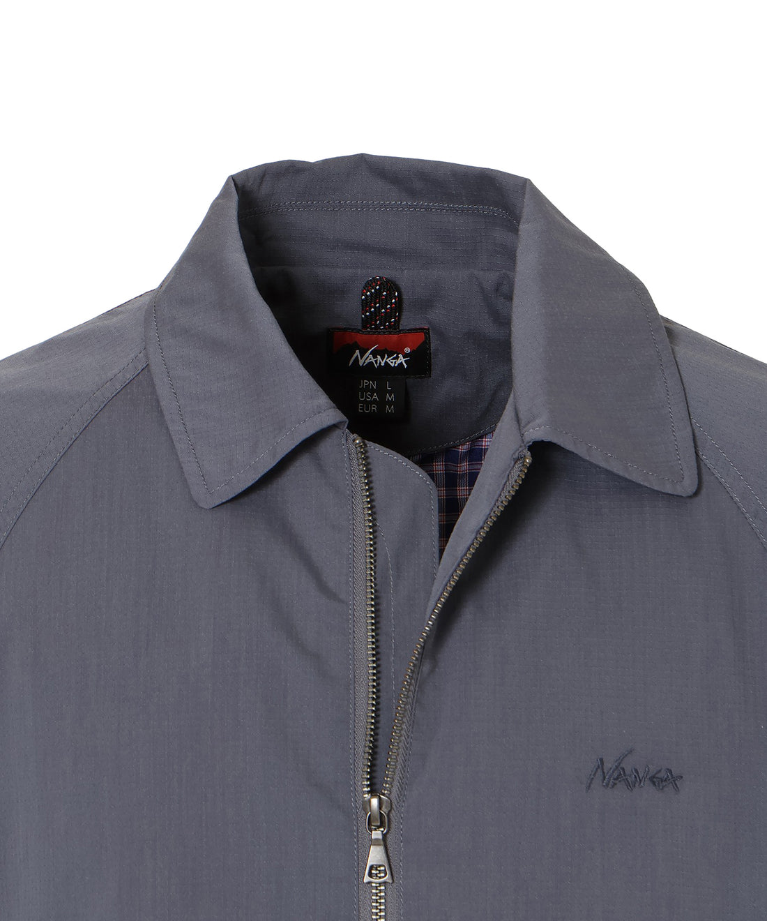 ヒノックリップストップ ジップブルゾン