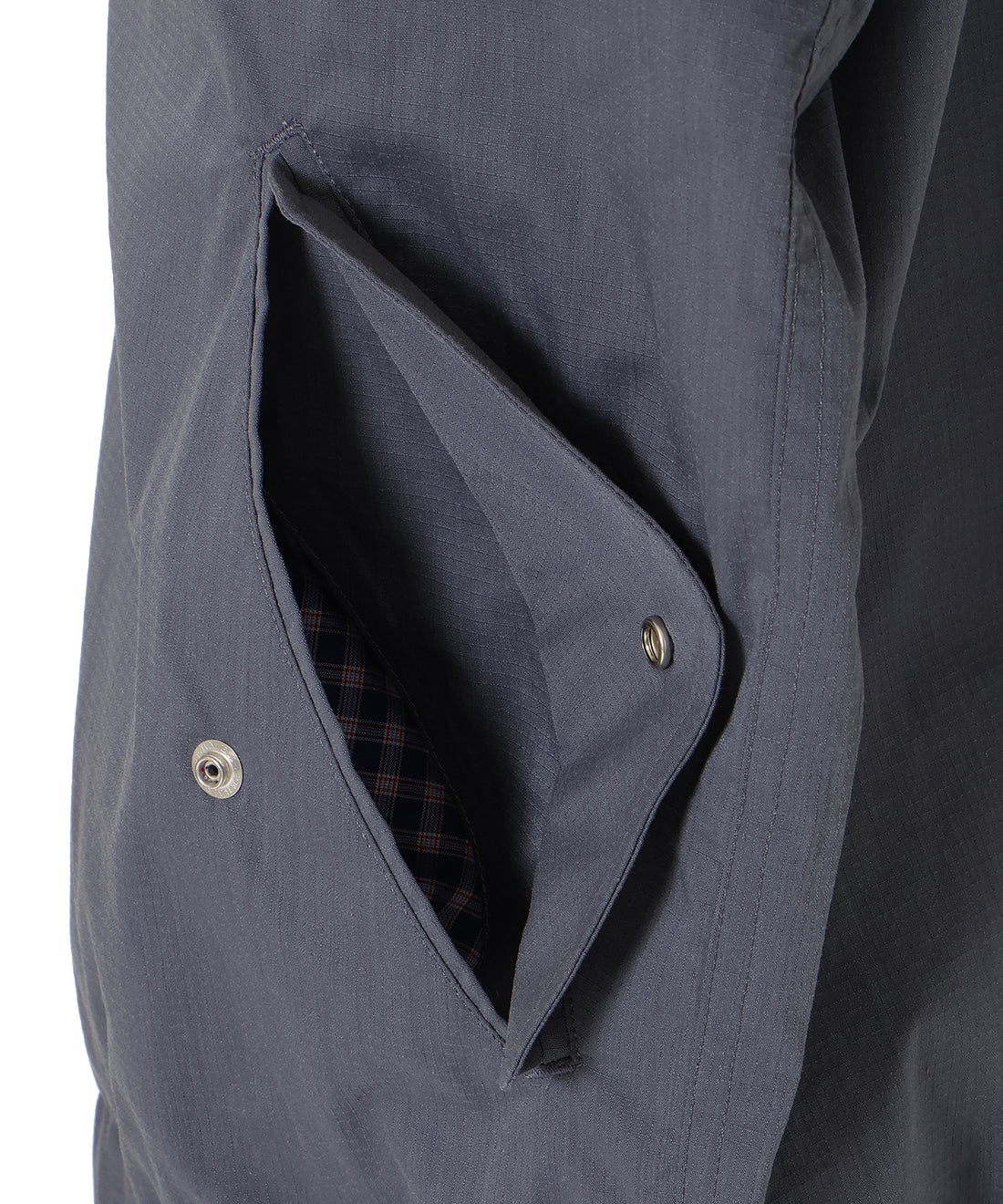 ヒノックリップストップ ジップブルゾン