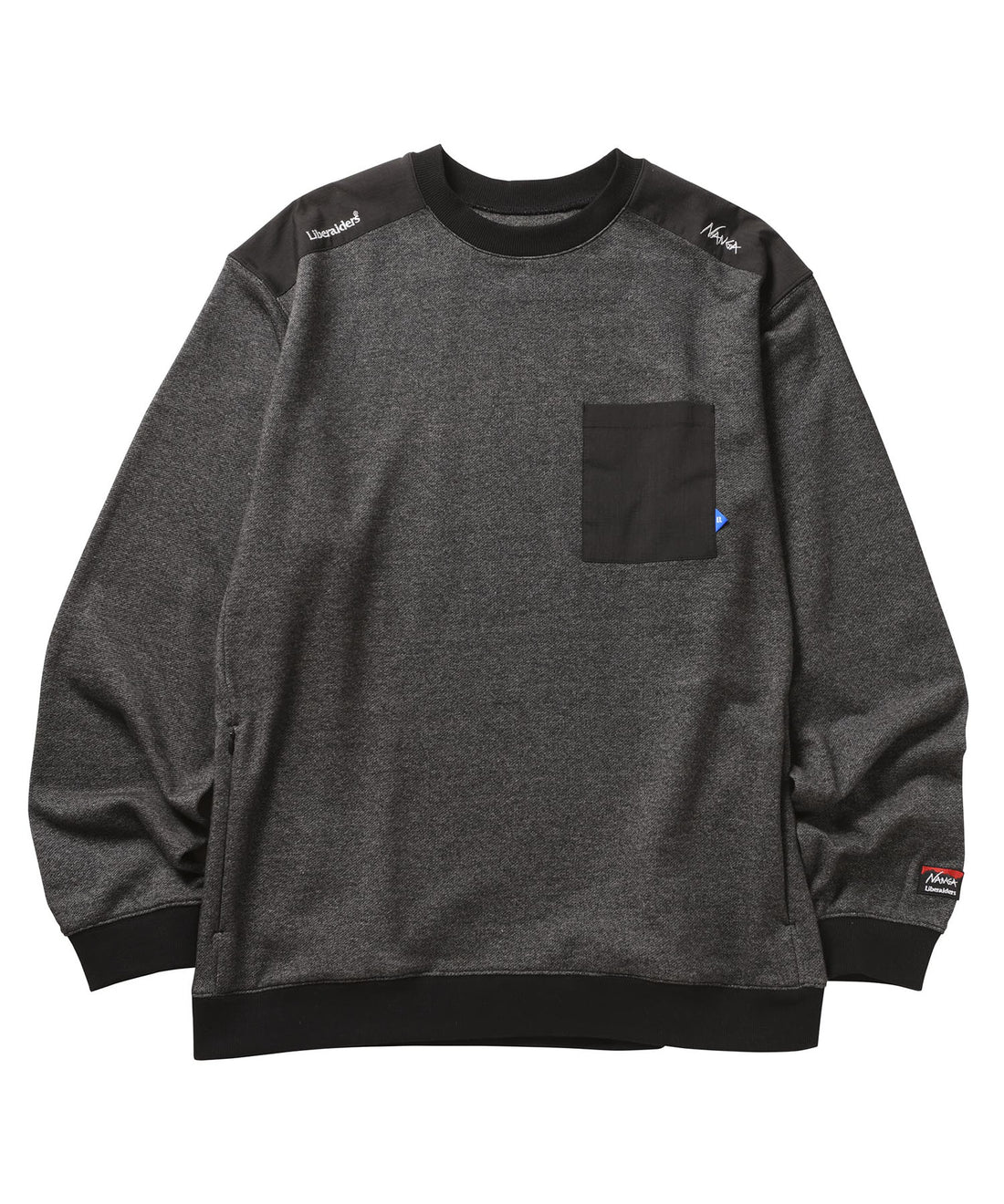 NANGA×LIBERAIDERS ECO HYBRID SWEATSHIRT