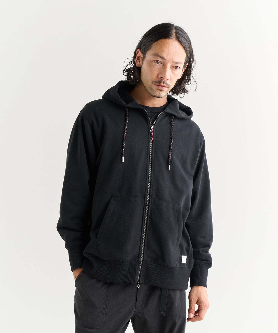 エコハイブリッドフルジップパーカー