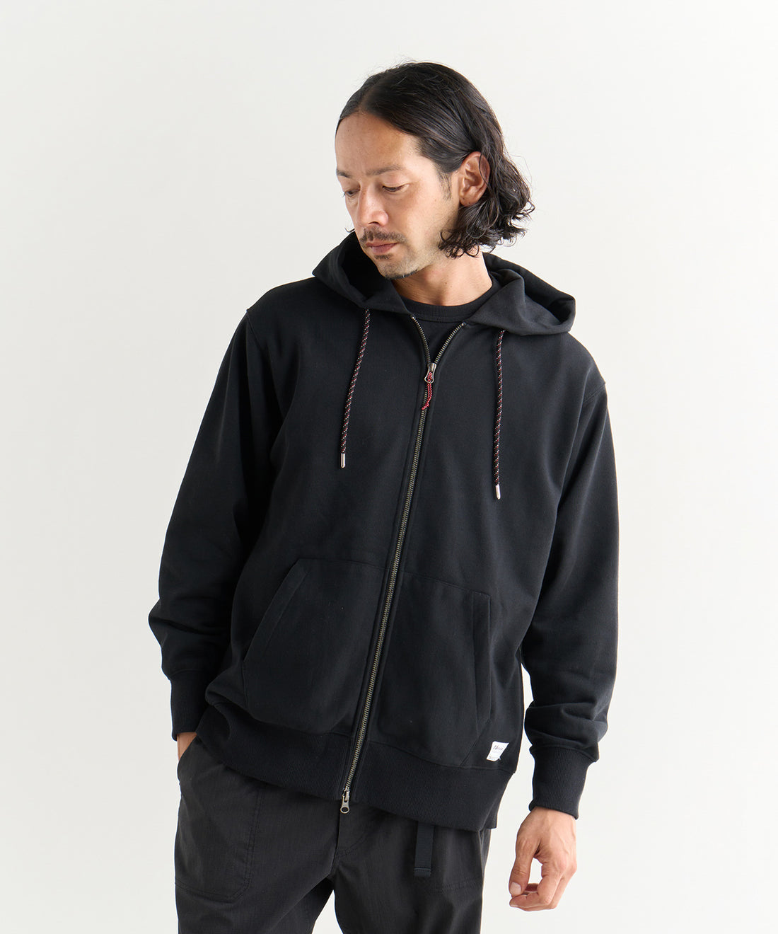 エコハイブリッドフルジップパーカー