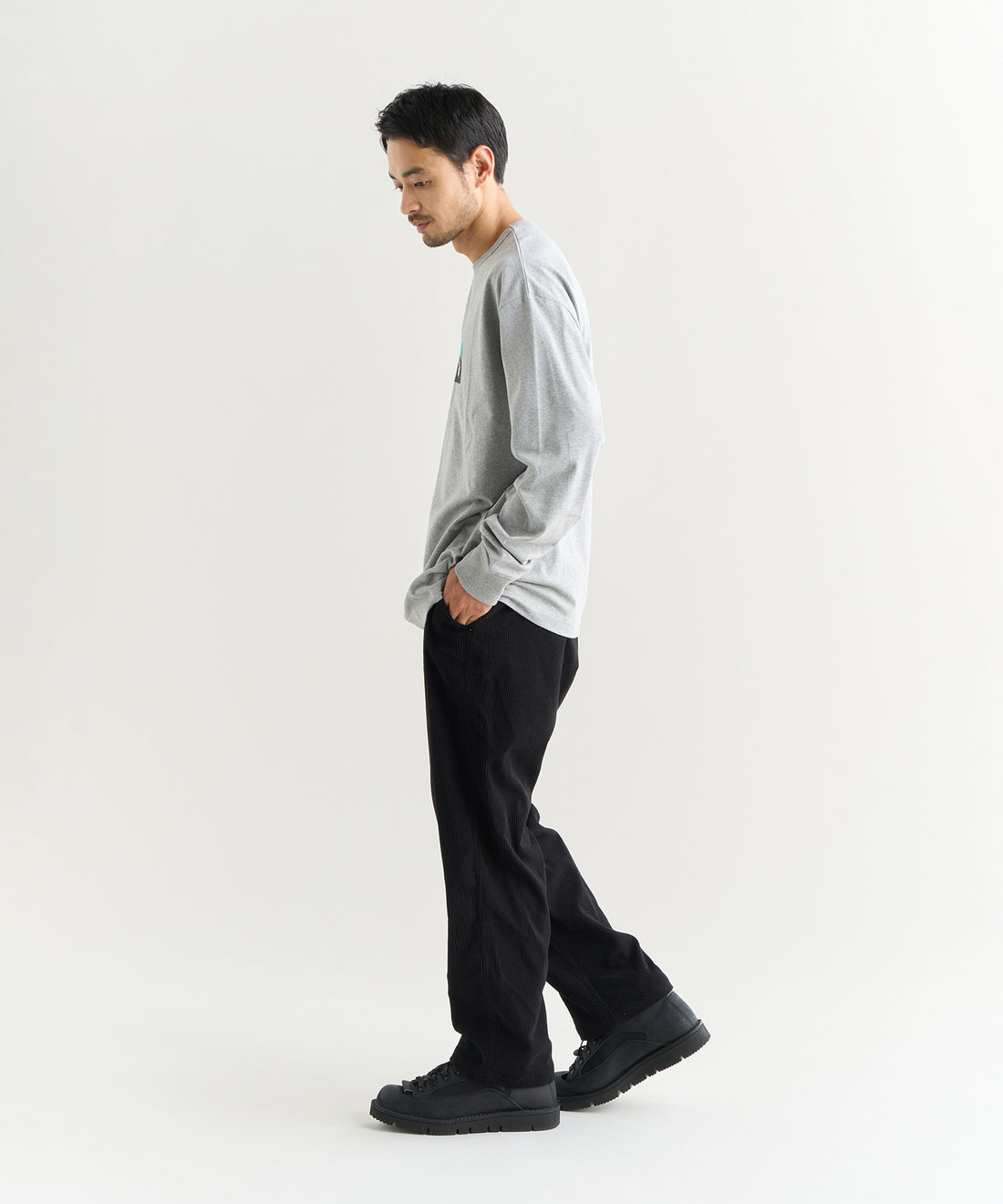 着用モデル：メンズ 180cm ／ 着用サイズ：L