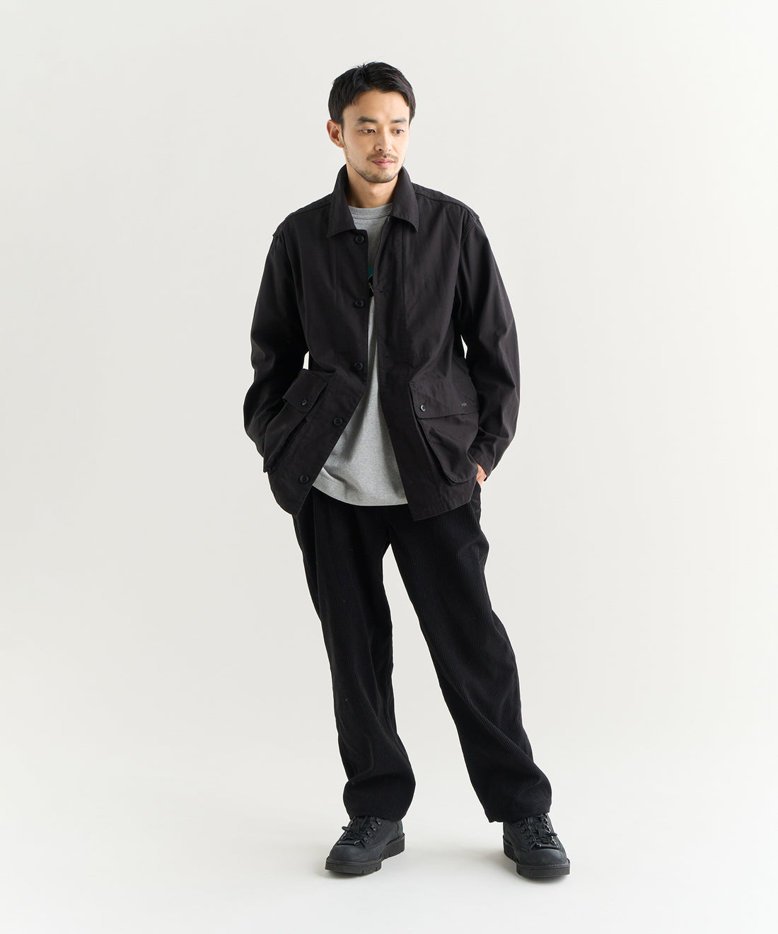 着用モデル：メンズ 180cm ／ 着用サイズ：L