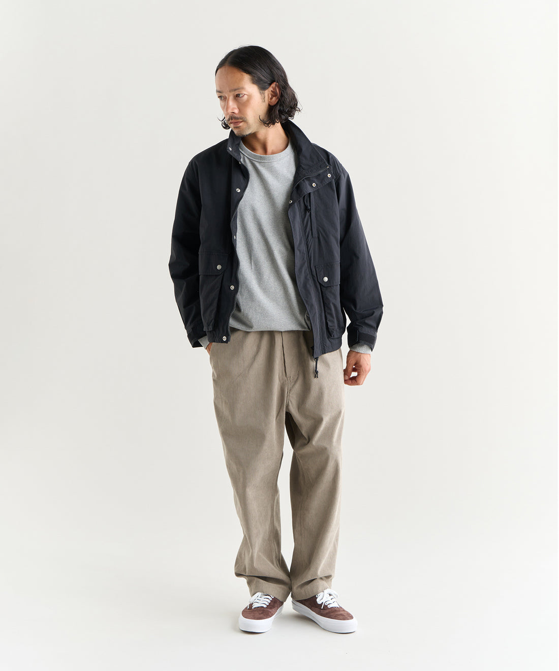 着用モデル：メンズ 178cm ／ 着用サイズ：L