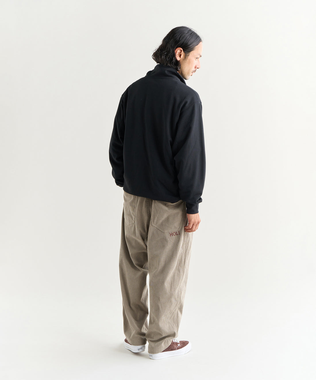 ドライミックス テリー ハーフジップスウェット