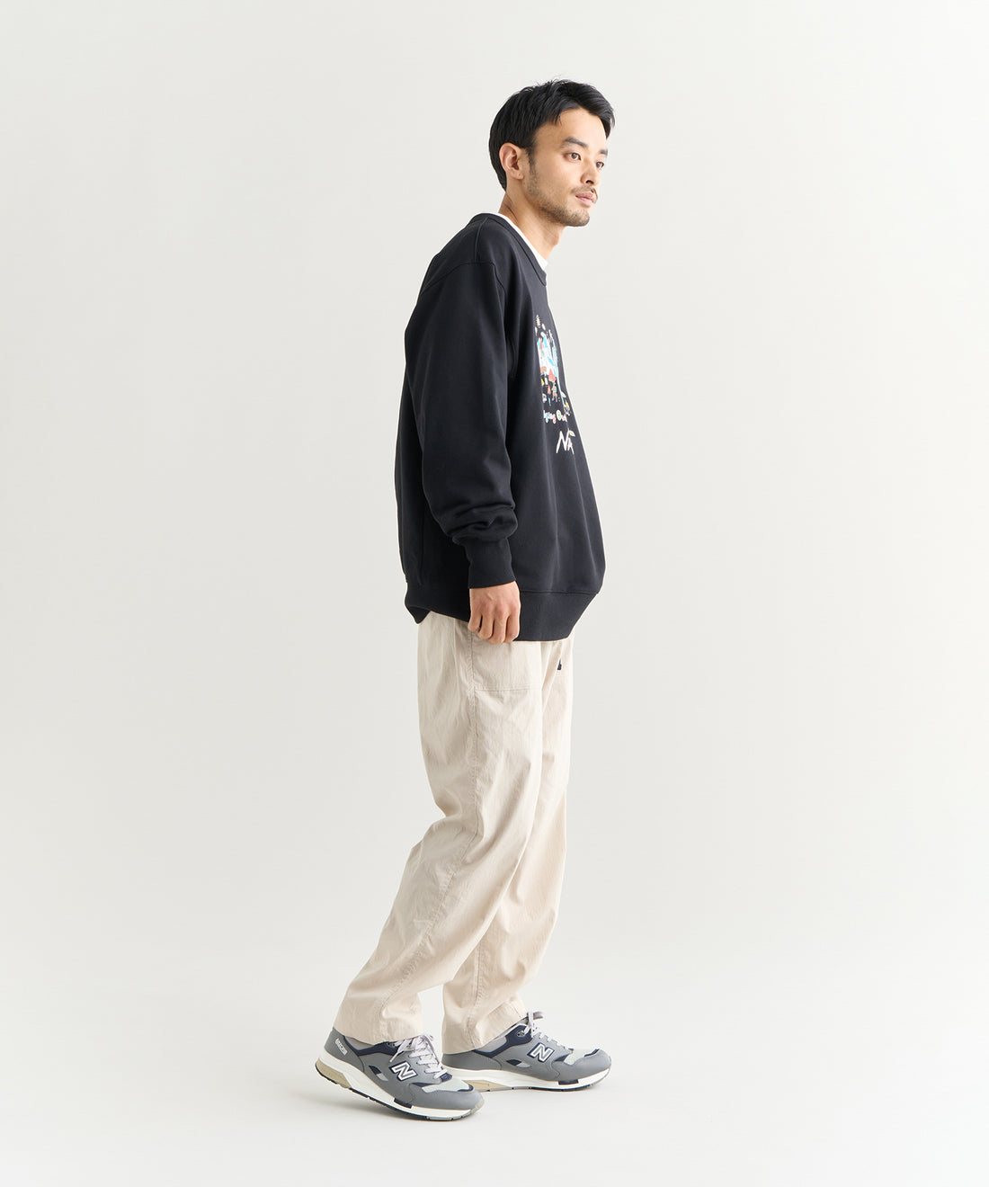 着用モデル：メンズ 180cm ／ 着用サイズ：L