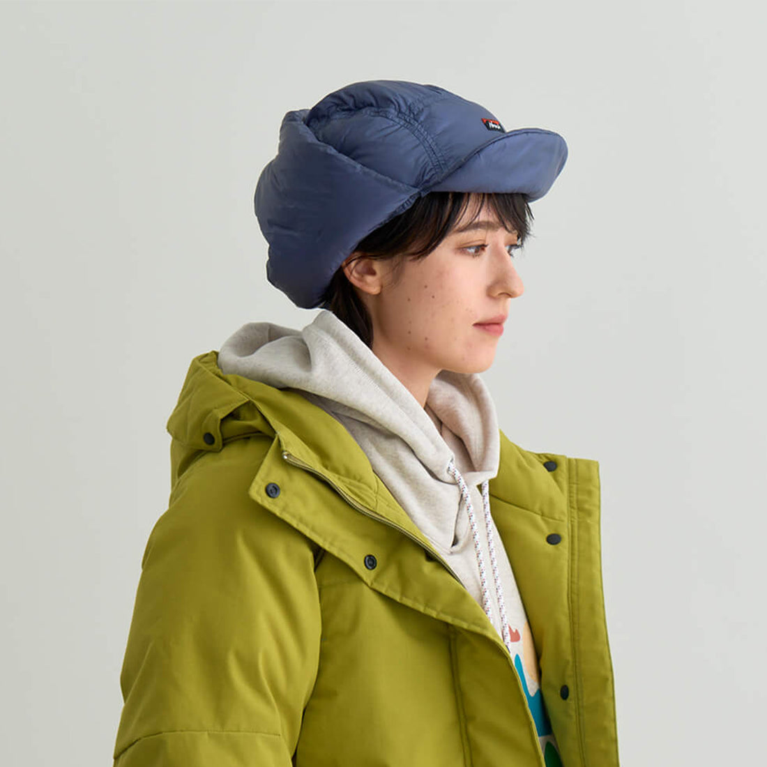 MOUNTAIN LODGE DOWN EAR FLAP CAP