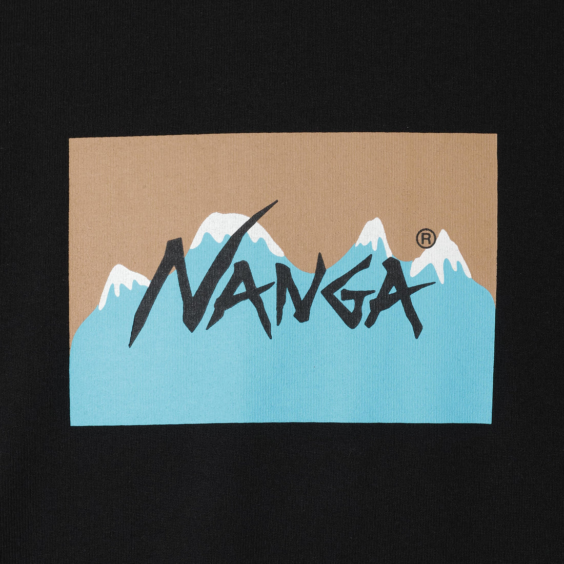 NANGA×Jerry Ukai ECO HYBRID NANGA LOGO TEE