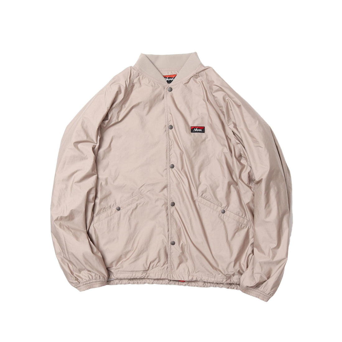 RIB COLLAR COACH JACKET(UNISEX)