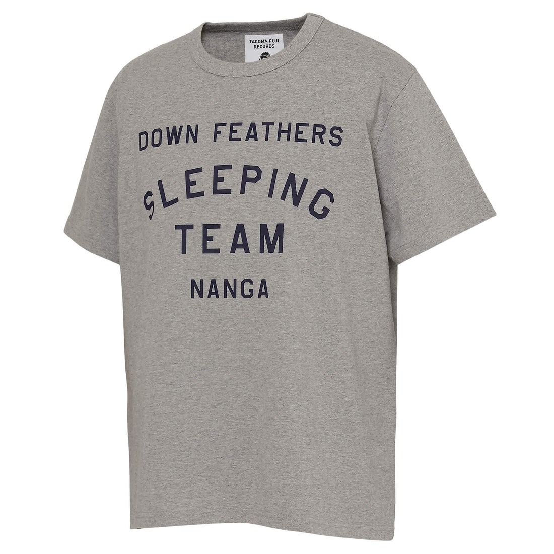 【直営店限定】NANGA×TACOMA FUJI RECORDS DOWN FEATHERS SLEEPING TEAM LOGO TEE