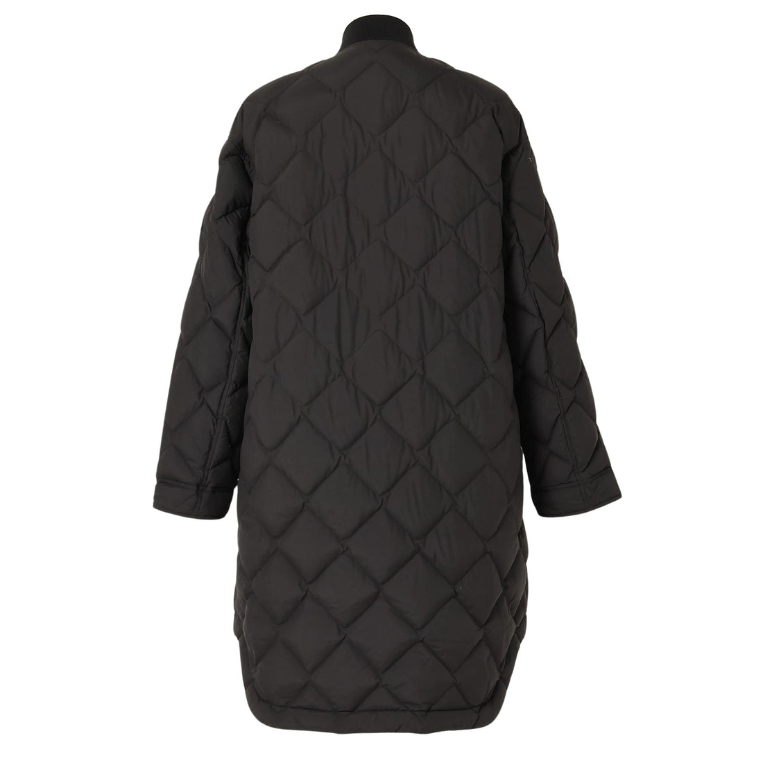 RIB COLLAR QUILTED DOWN COAT W(WOMEN)