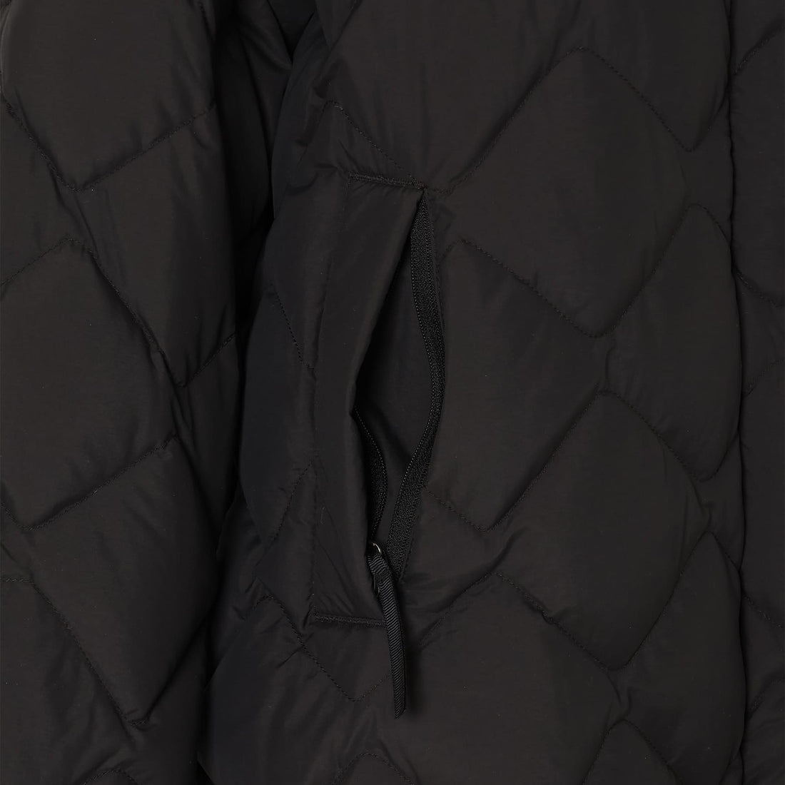 RIB COLLAR QUILTED DOWN COAT W(WOMEN)