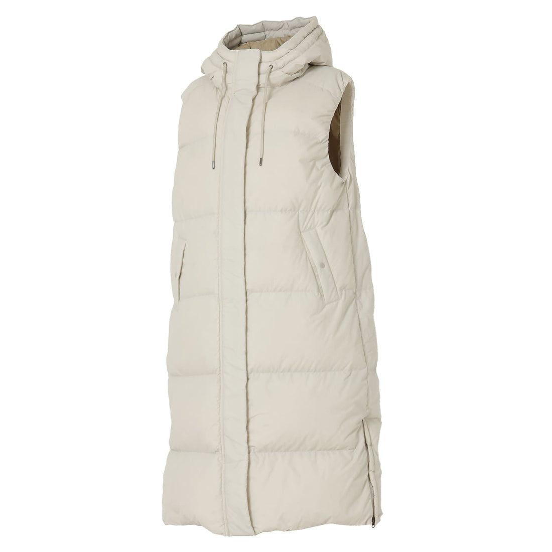 LONG DOWN VEST PARKA W(WOMEN)