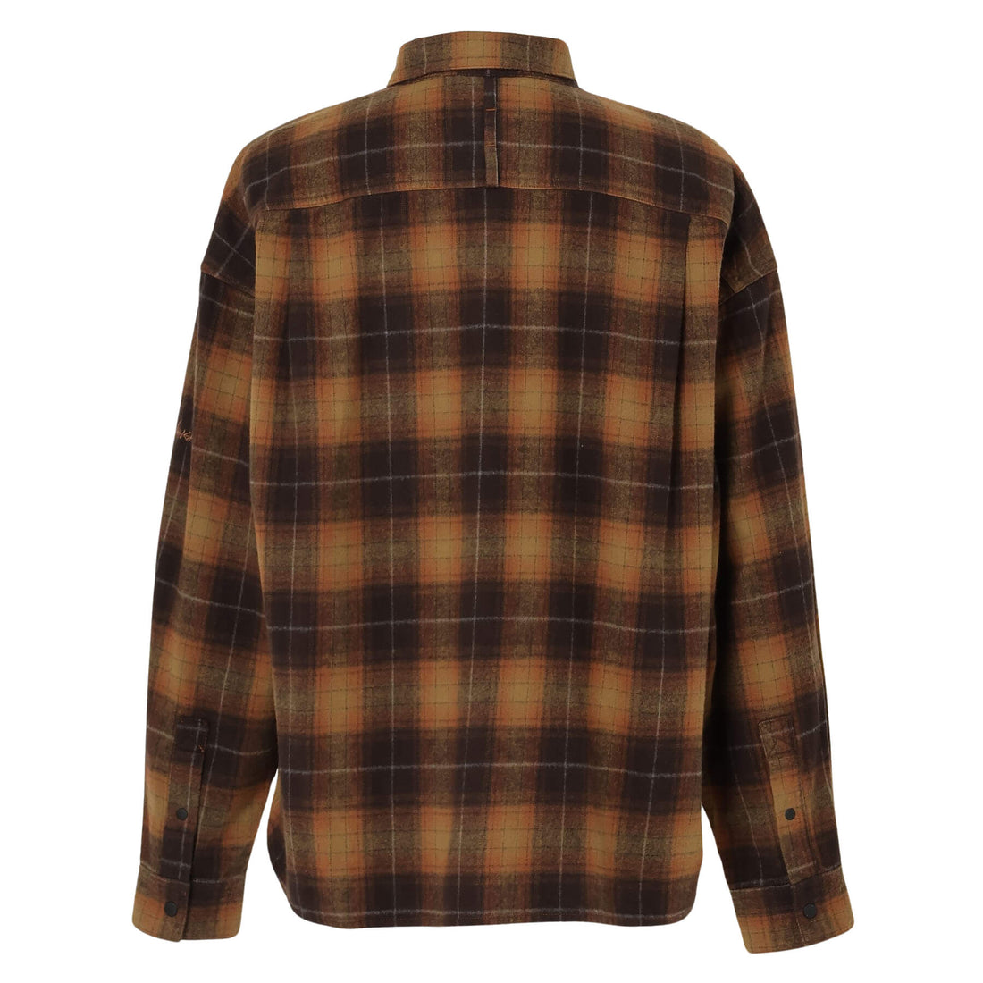 FADE PLAID CAMP SHIRT W(WOMEN)