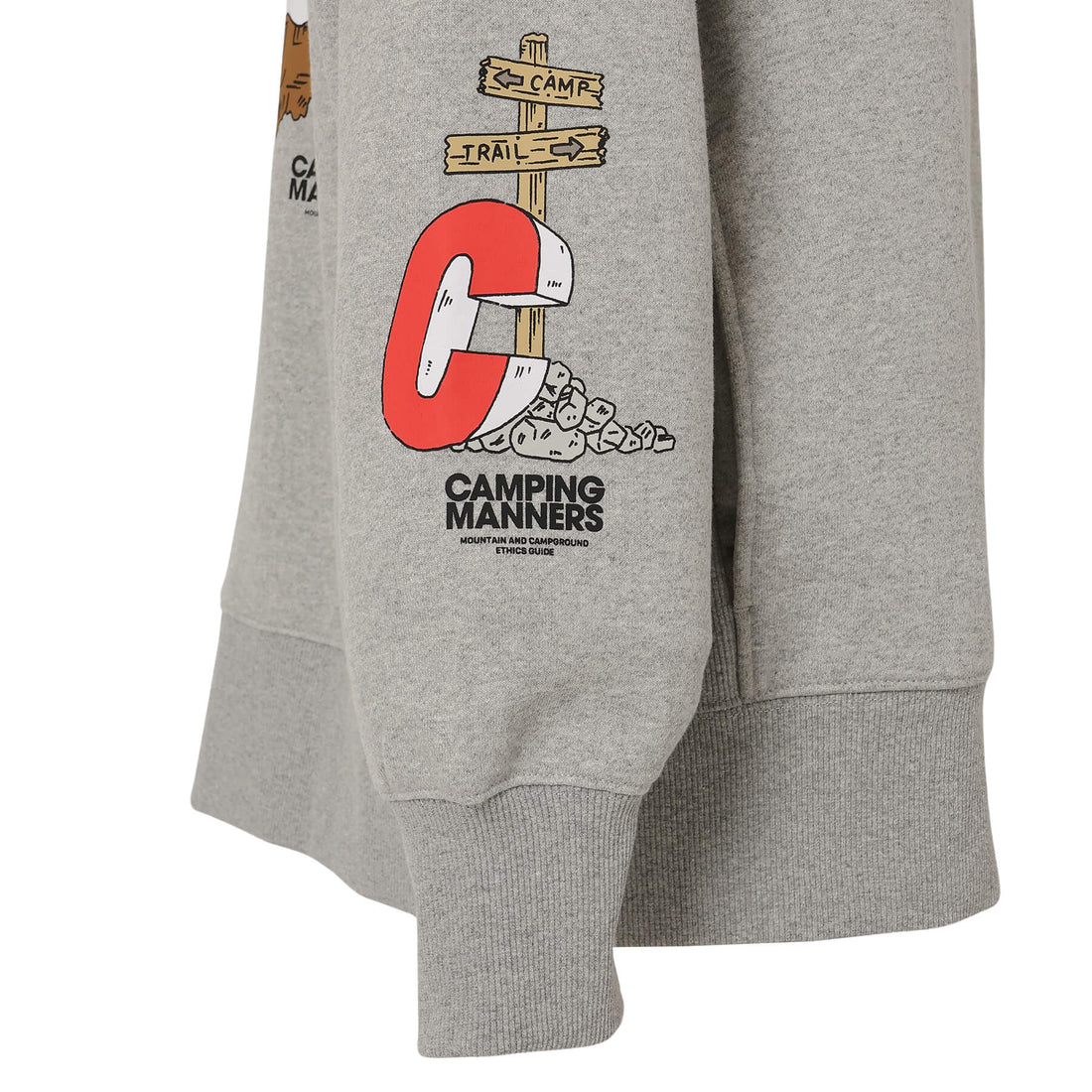 ECO HYBRID CAMPING MANNERS RRC SWEATSHIRT(UNISEX)