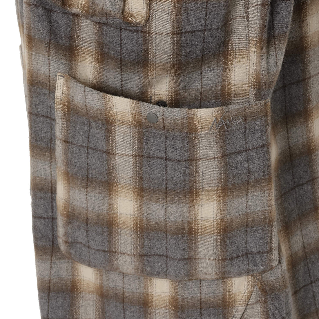 FADE PLAID CAMP SHIRT(MEN)