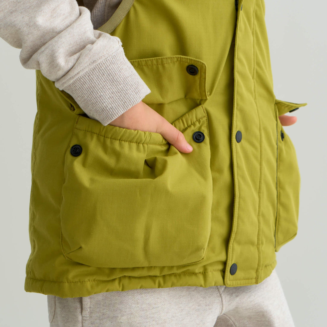 HINOC KIDS DOWN VEST(KIDS)