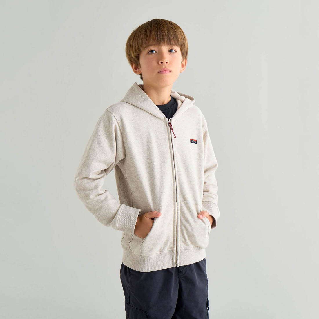 ECO HYBRID KIDS SWEAT ZIP PARKA(KIDS)