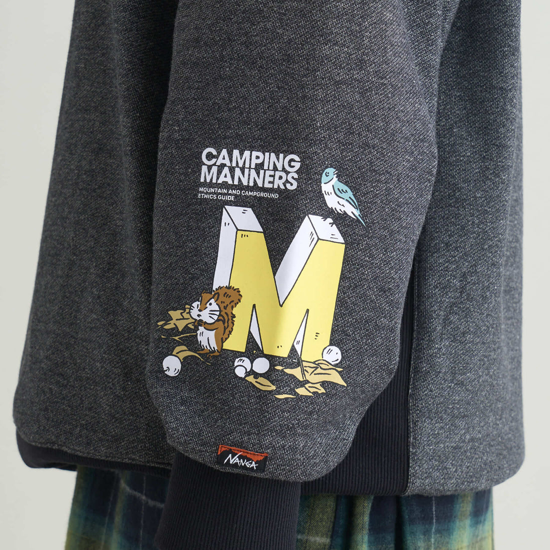 ECO HYBRID CAMPING MANNERS WASPS SWEATSHIRT(UNISEX)