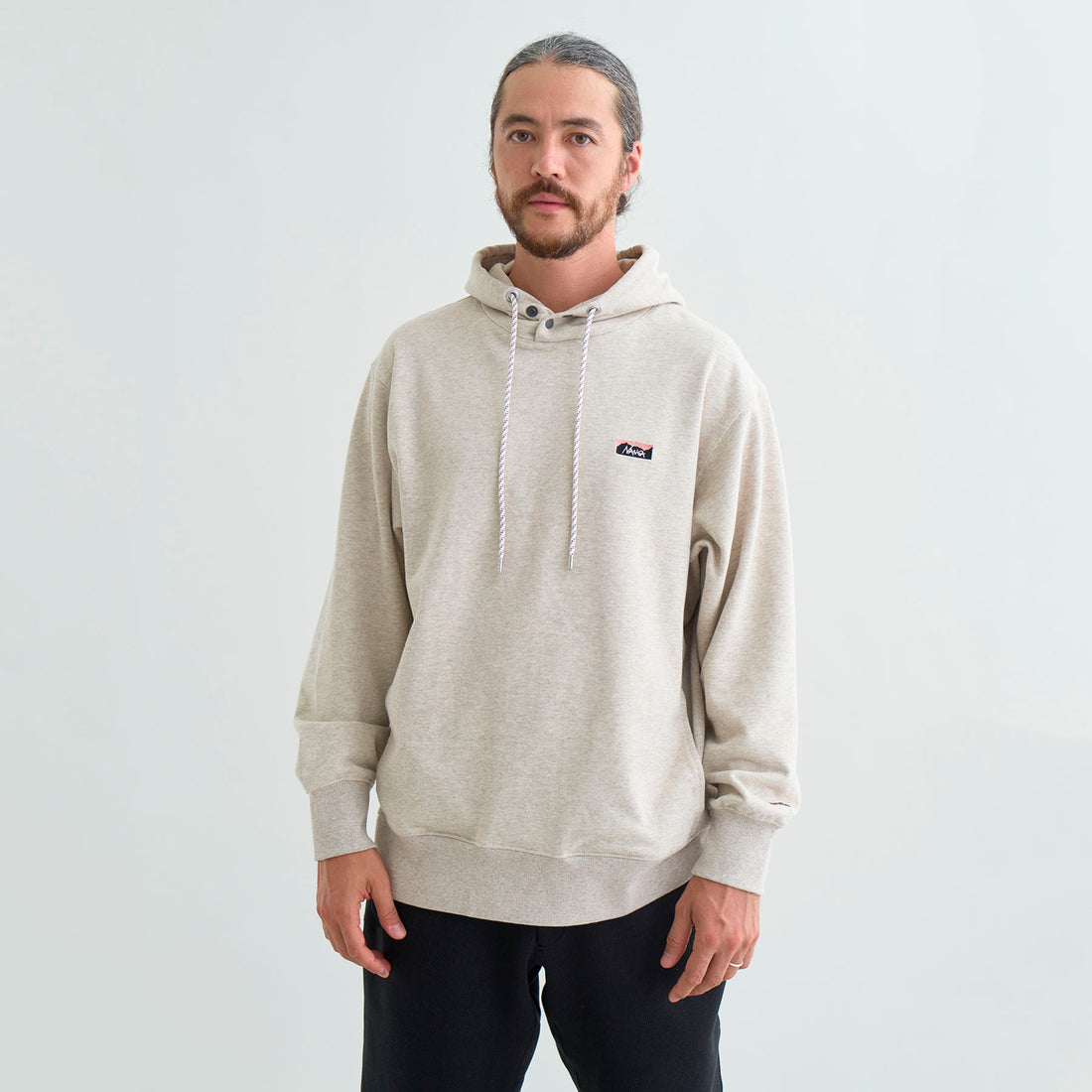 【SPECIAL PRICE】ECO HYBRID MINI BOX LOGO EMBROIDERY SWEAT HOODIE(UNISEX)