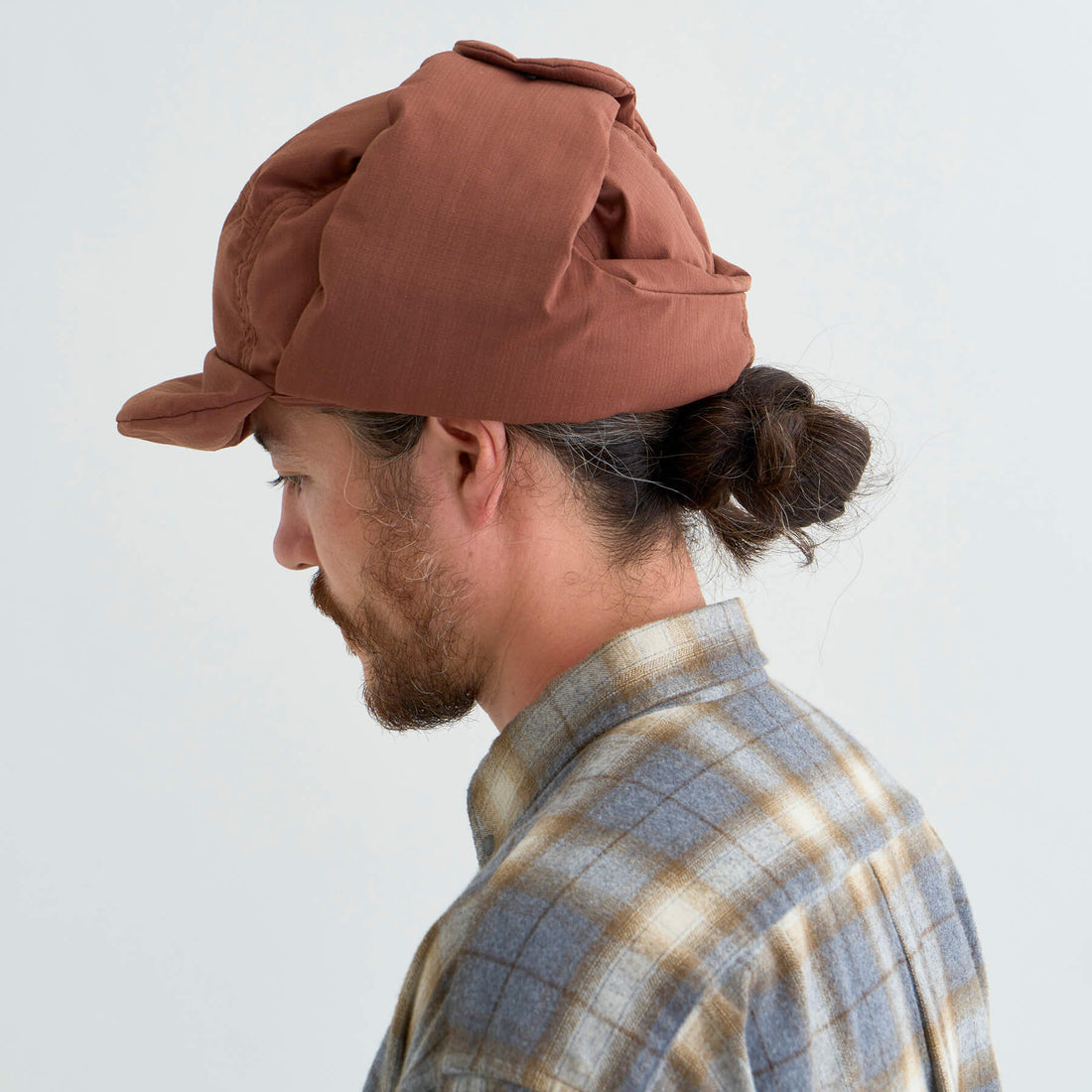 HINOC RIPSTOP DOWN EAR FLAP CAP