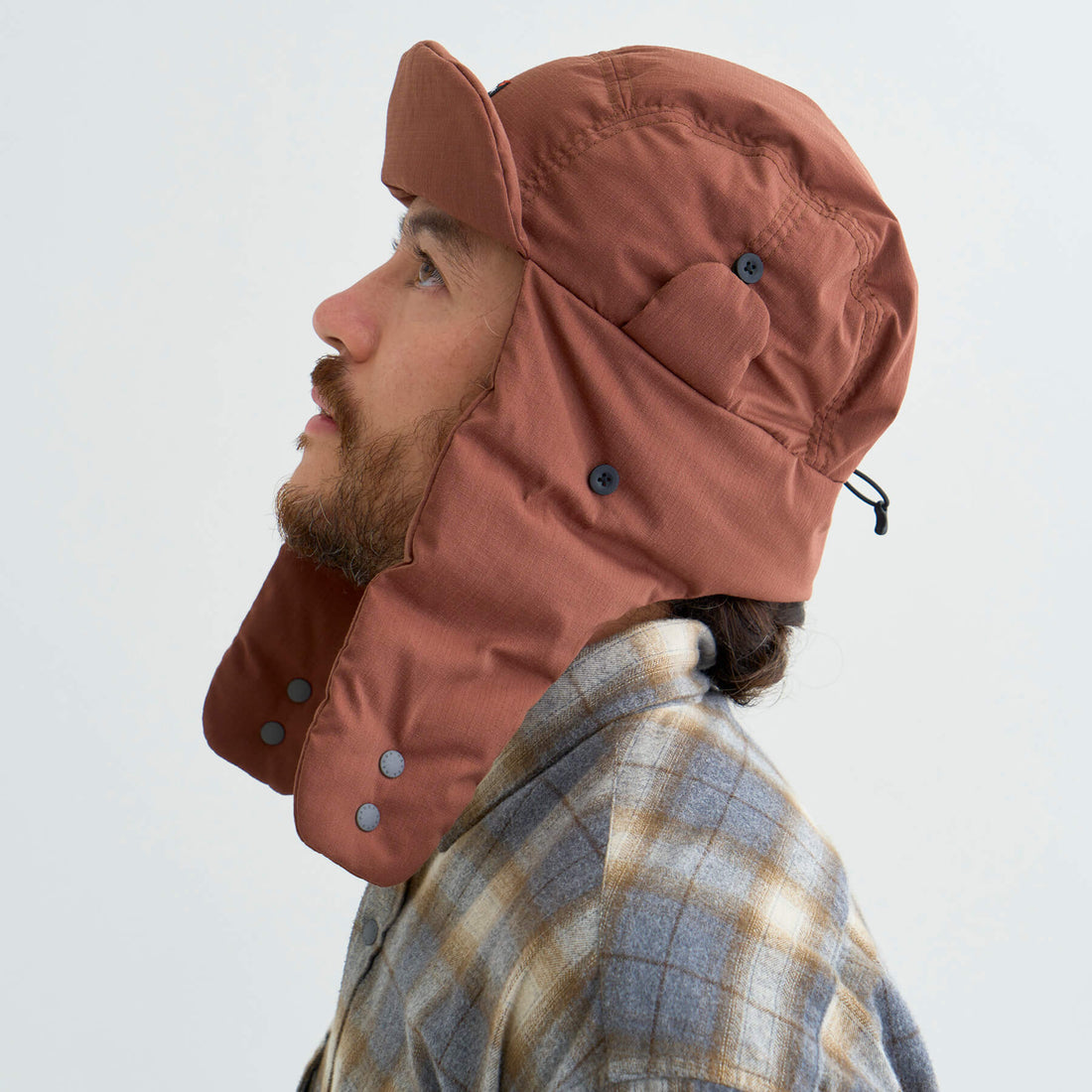 HINOC RIPSTOP DOWN EAR FLAP CAP