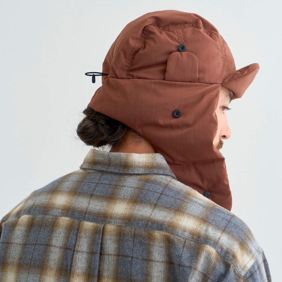 HINOC RIPSTOP DOWN EAR FLAP CAP