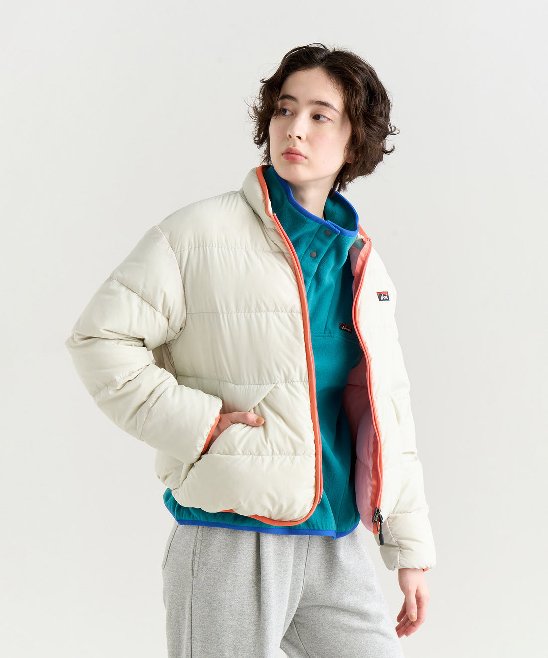 着用モデル：ウィメンズ 165cm ／ 着用サイズ：WM