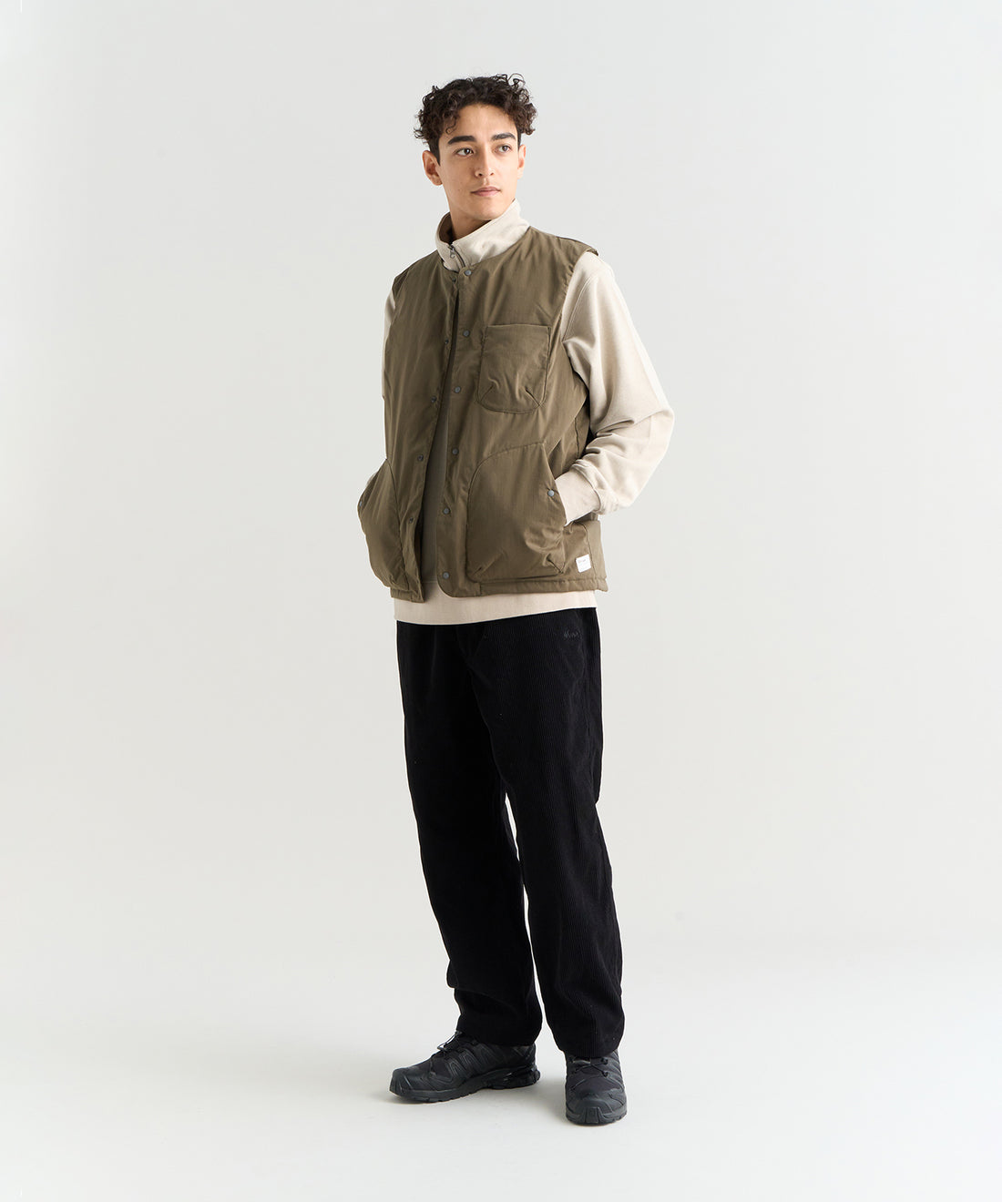 着用モデル：メンズ 183cm ／ 着用サイズ：L