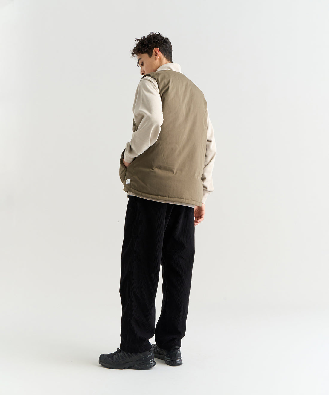 着用モデル：メンズ 183cm ／ 着用サイズ：L