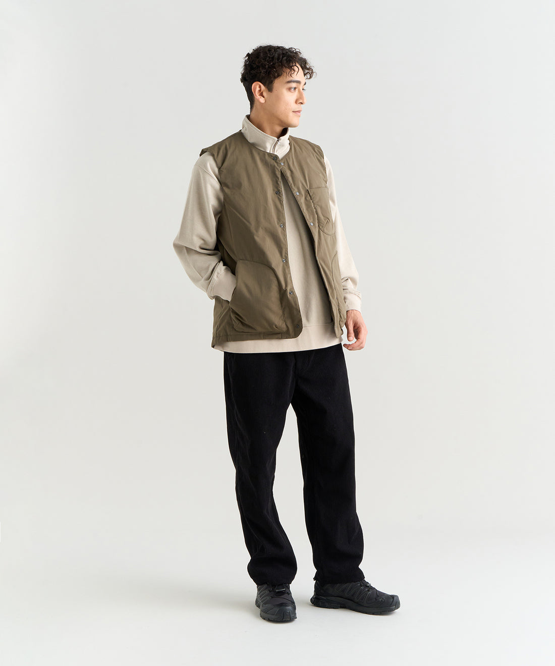 着用モデル：メンズ 183cm ／ 着用サイズ：L