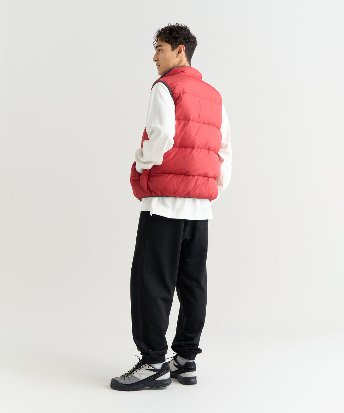 着用モデル：メンズ 183cm ／ 着用サイズ：L