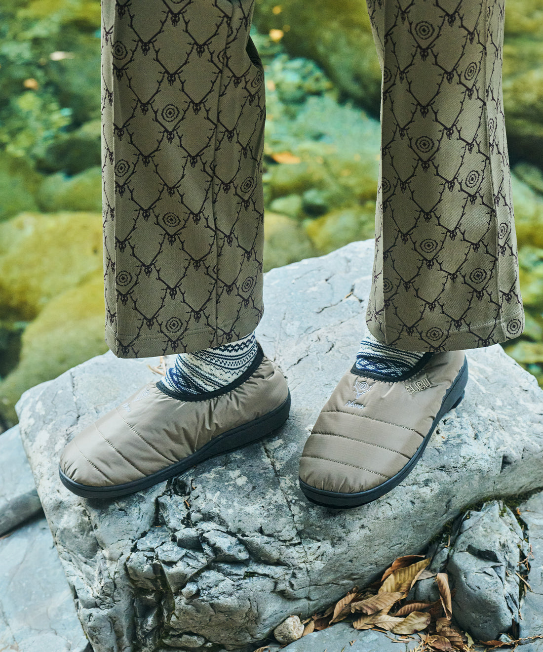 South2 West8 x NANGA x SUBU Insulation Shoes