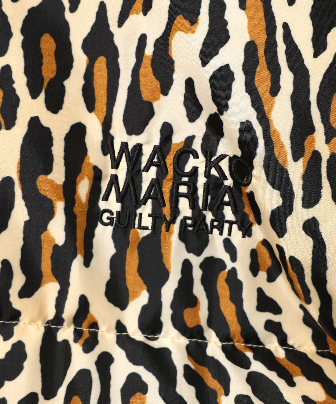 NANGA×WACKO MARIA LEOPARD DOWN JACKET(MEN)