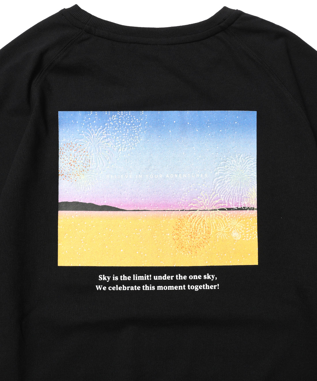 NANGA×LAKE BIWA FIREWORKS TEE