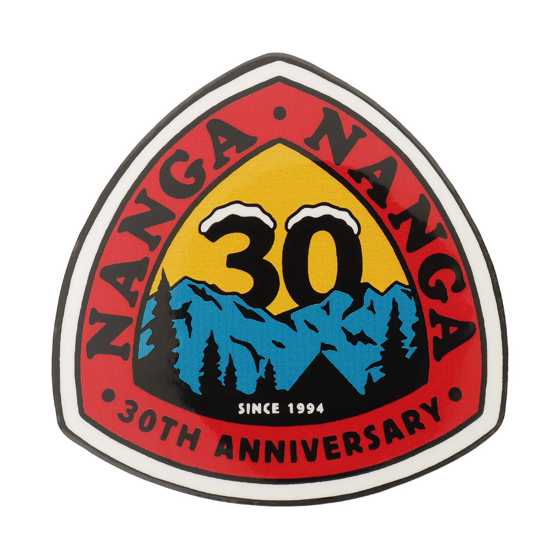 NANGA 30TH ANNIVERSARY STICKER DELTA