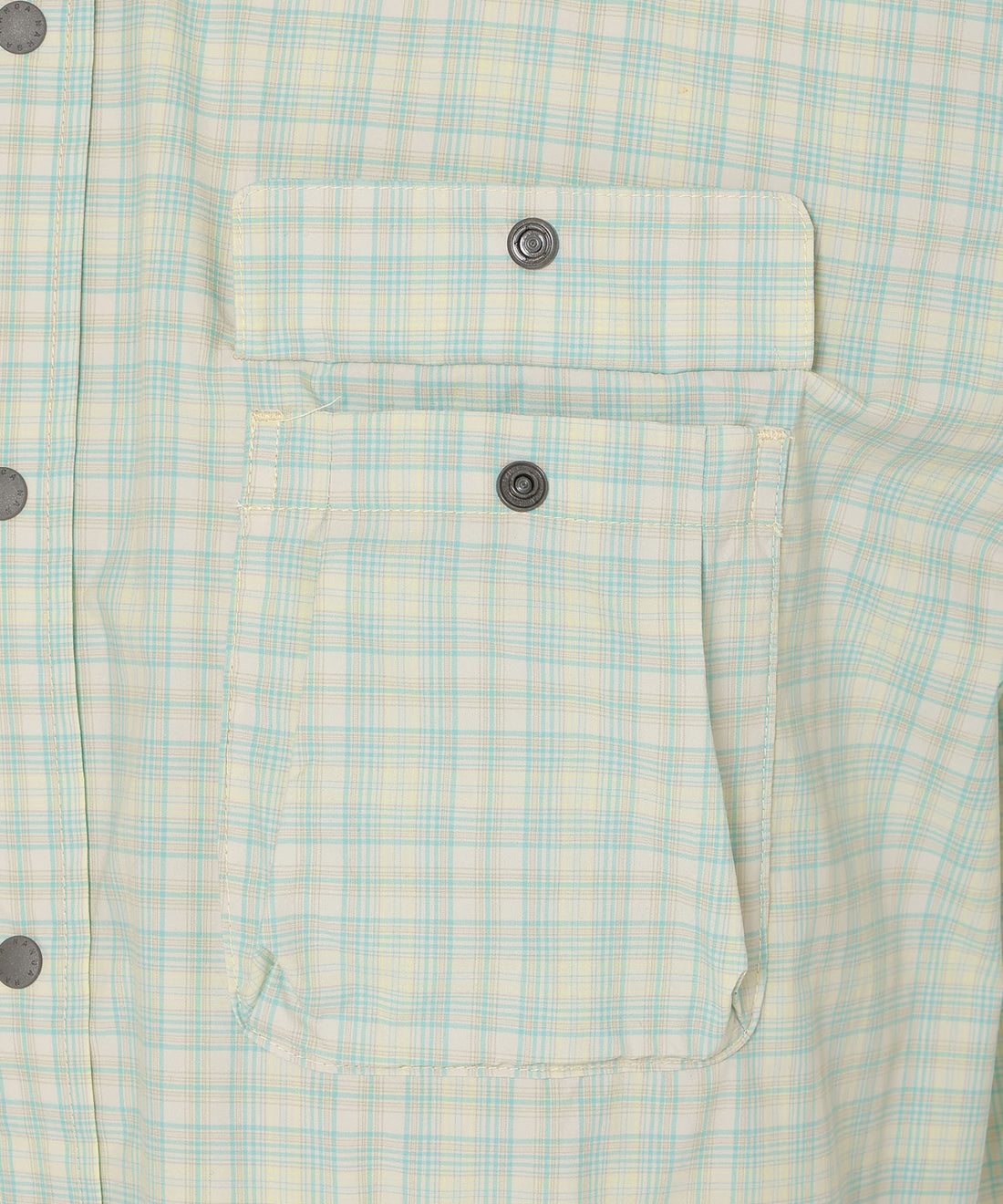 ミニプレイド キャンプシャツ