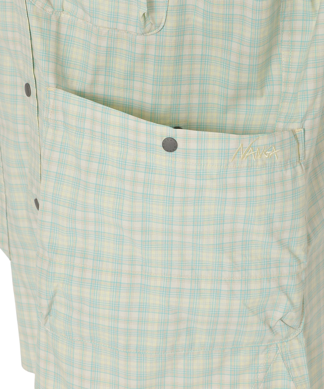 ミニプレイド キャンプシャツ