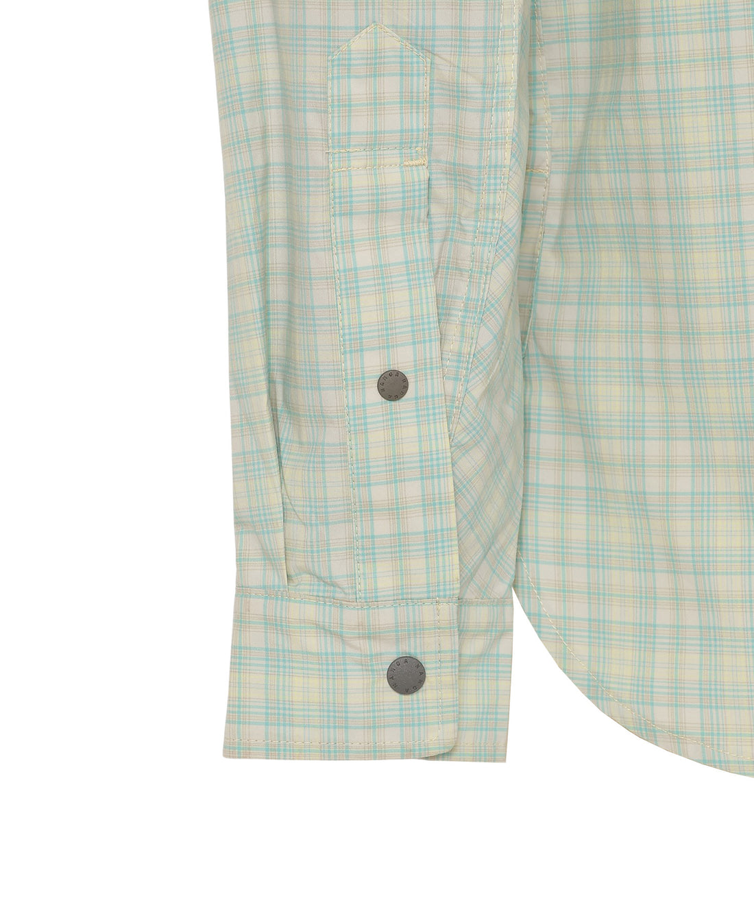 ミニプレイド キャンプシャツ