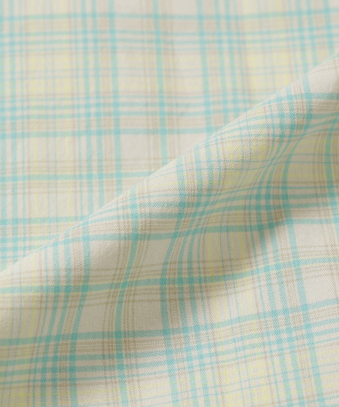 ミニプレイド キャンプシャツ