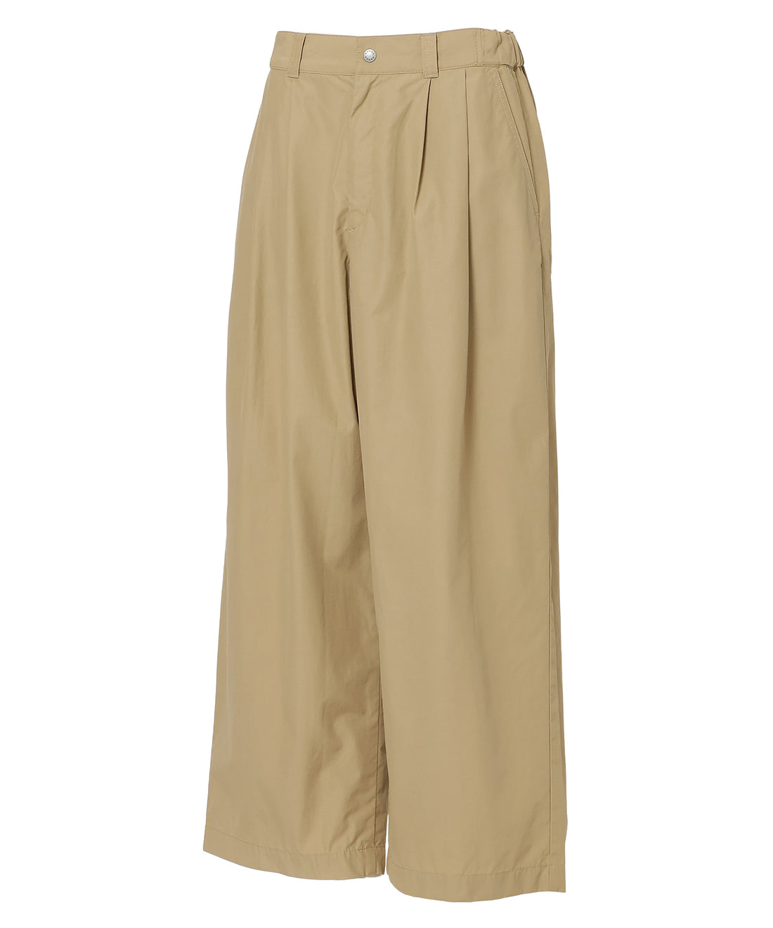 ナイロンコットンポプリン ワイドパンツ（ウィメンズ）